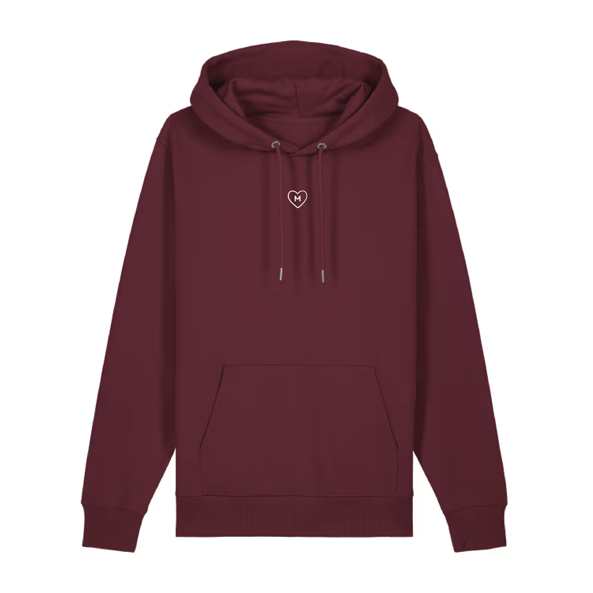 Premium Hjerte Hoodie // Cruiser 2.0 // Burgunder eller Mørk grå