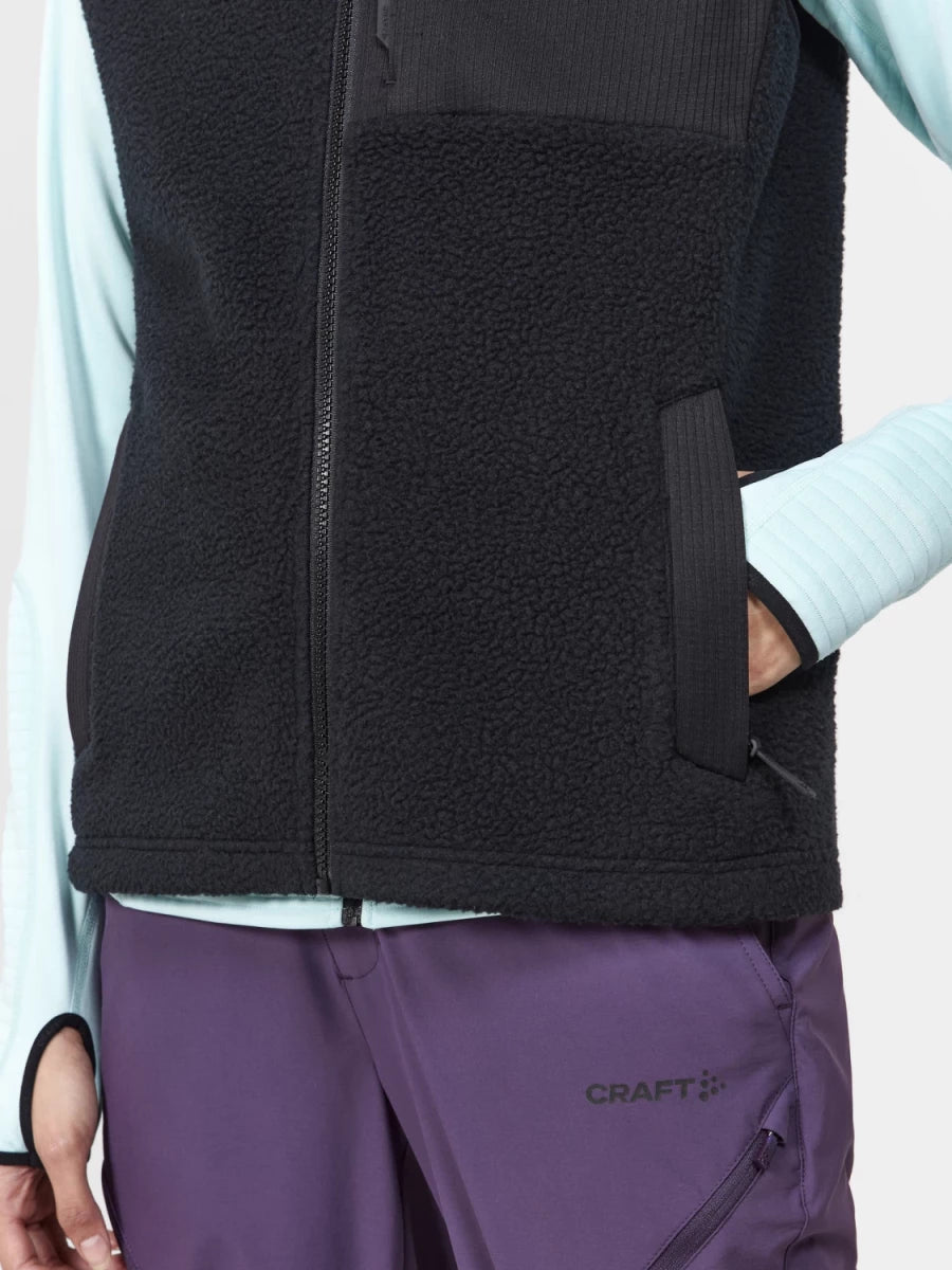 Craft // Adv Explore Pile Fleece Vest // Women
