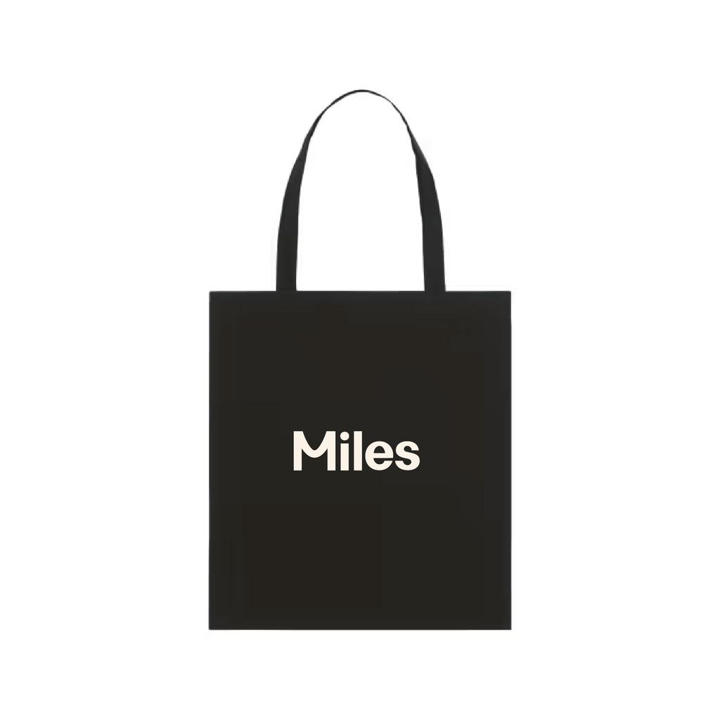 Miles // Light Tote Bag