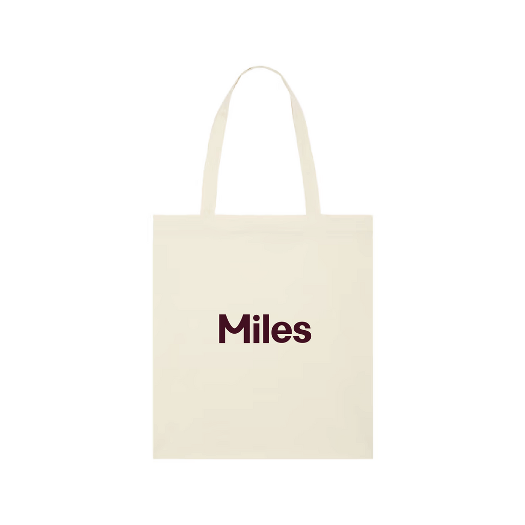 Miles // Light Tote Bag