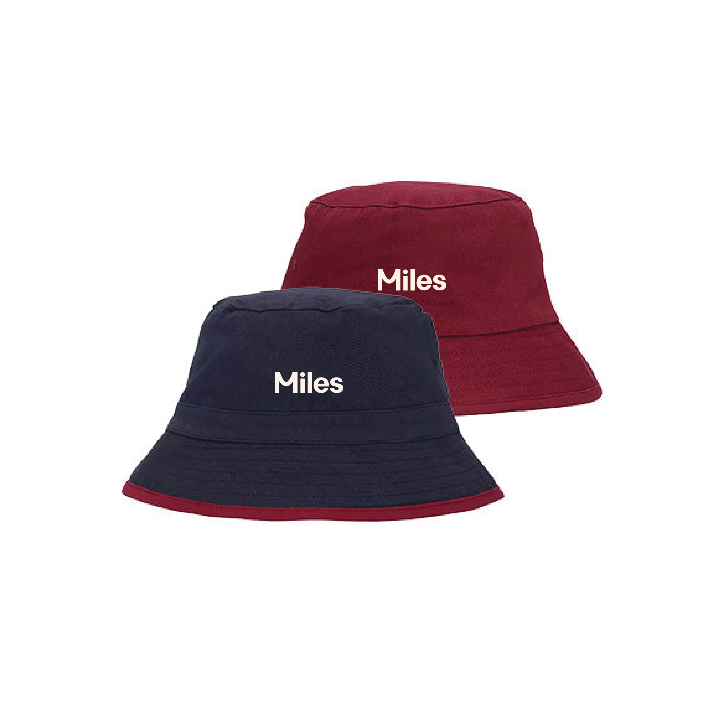 Miles // Bucket Hat // Reversible