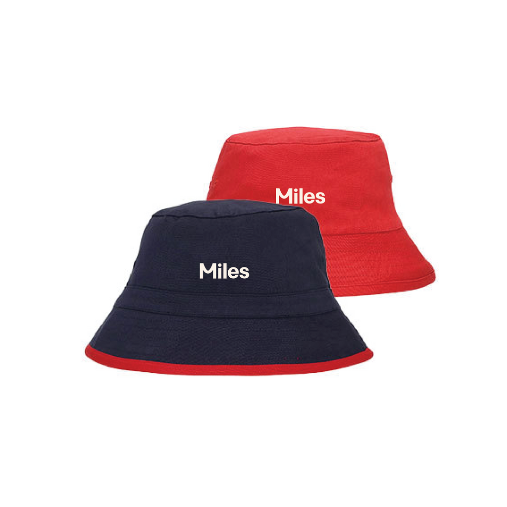 Miles // Bucket Hat // Reversible