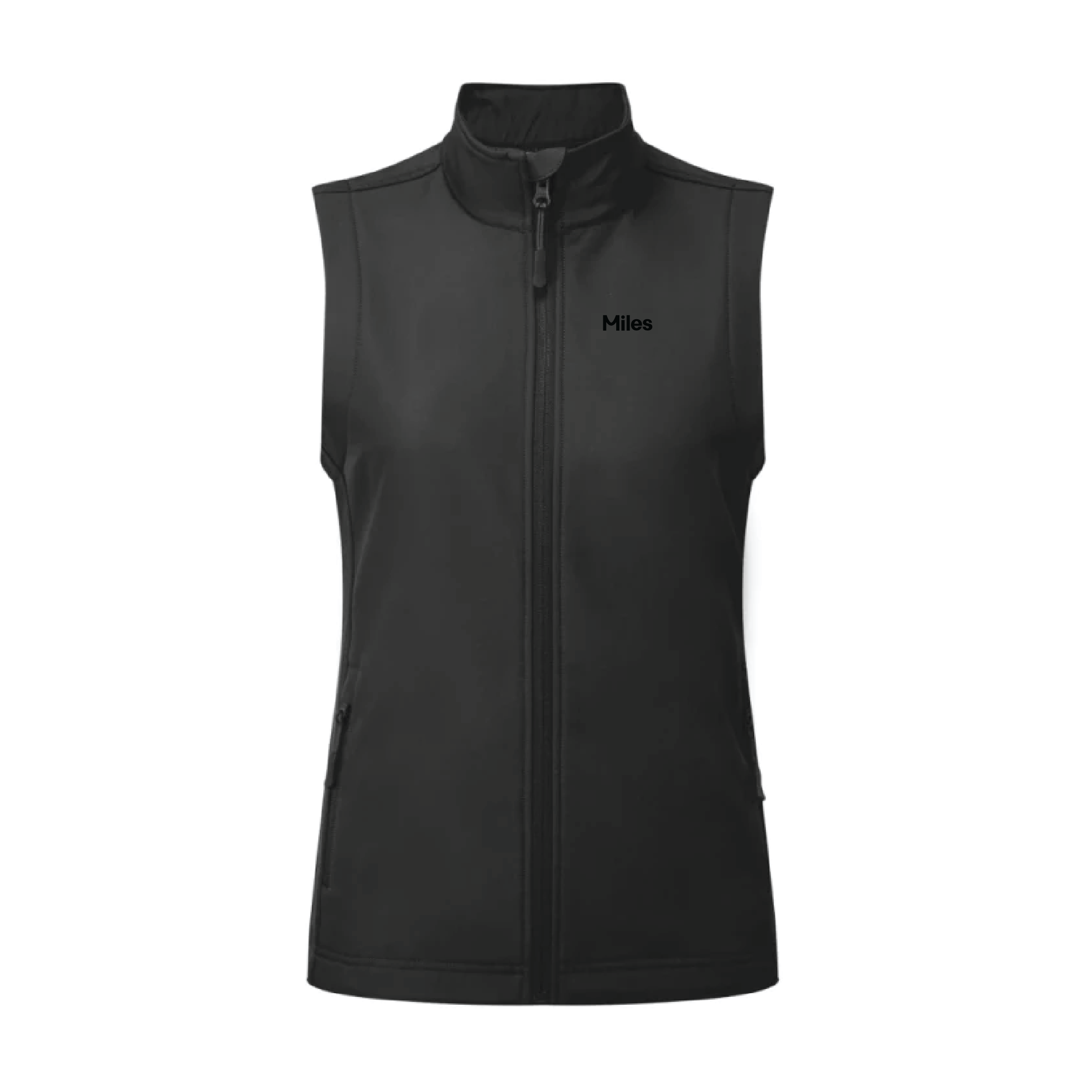 Softshell Vest Ladies // Windchecker Recycled // Sort
