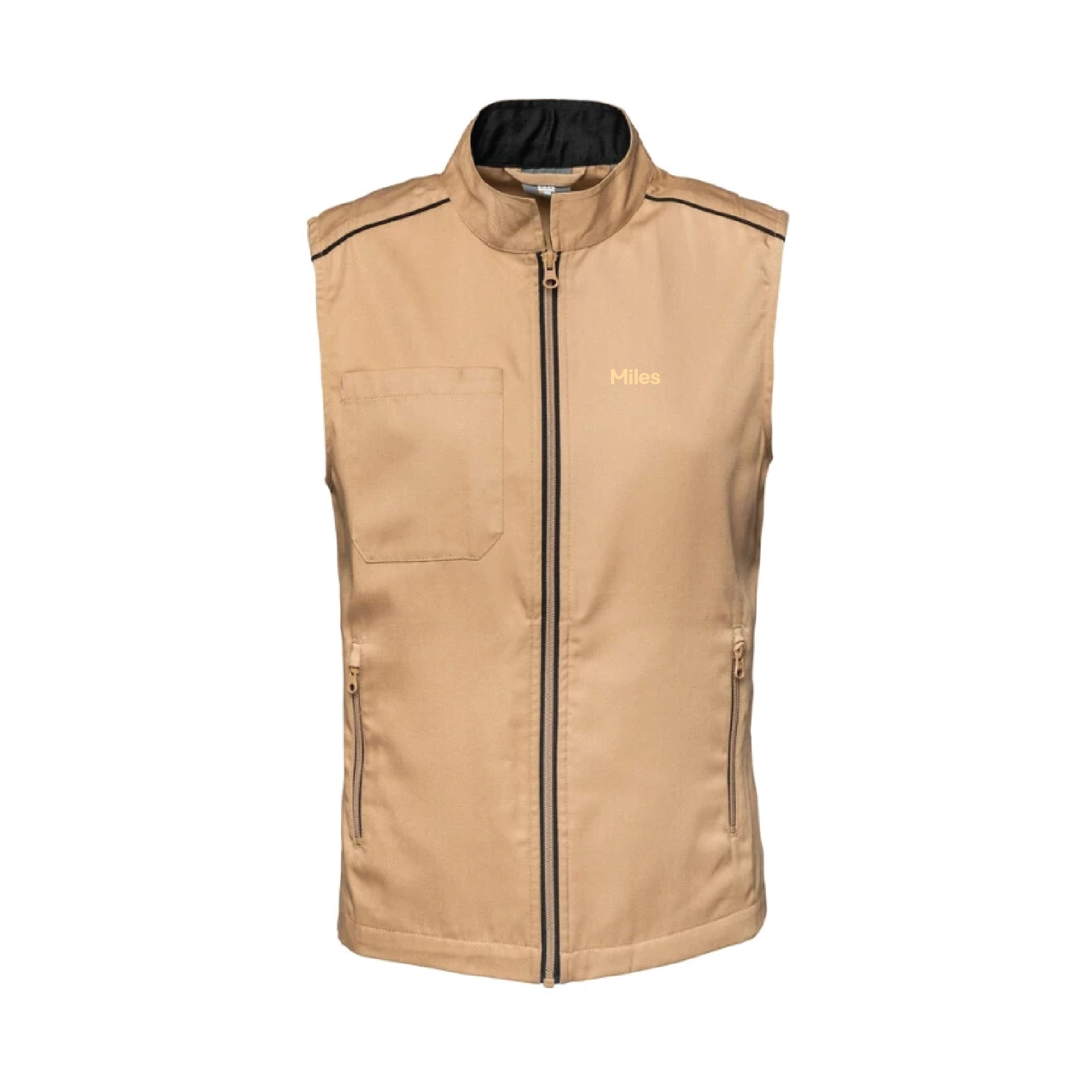 Vest, Ladies // Day to Day Gilet // Beige eller Sort/Rød