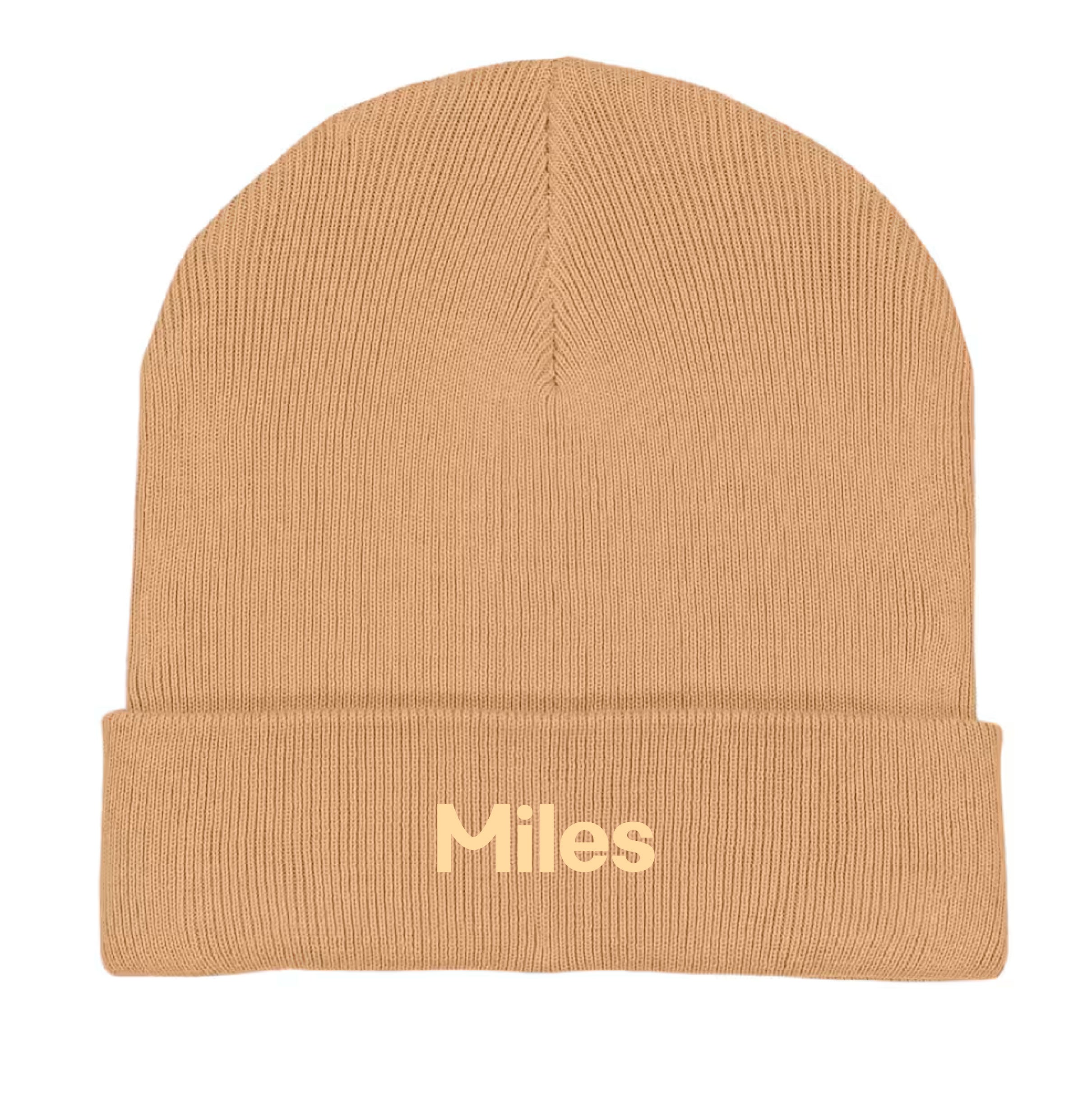 Miles // Rib Beanie