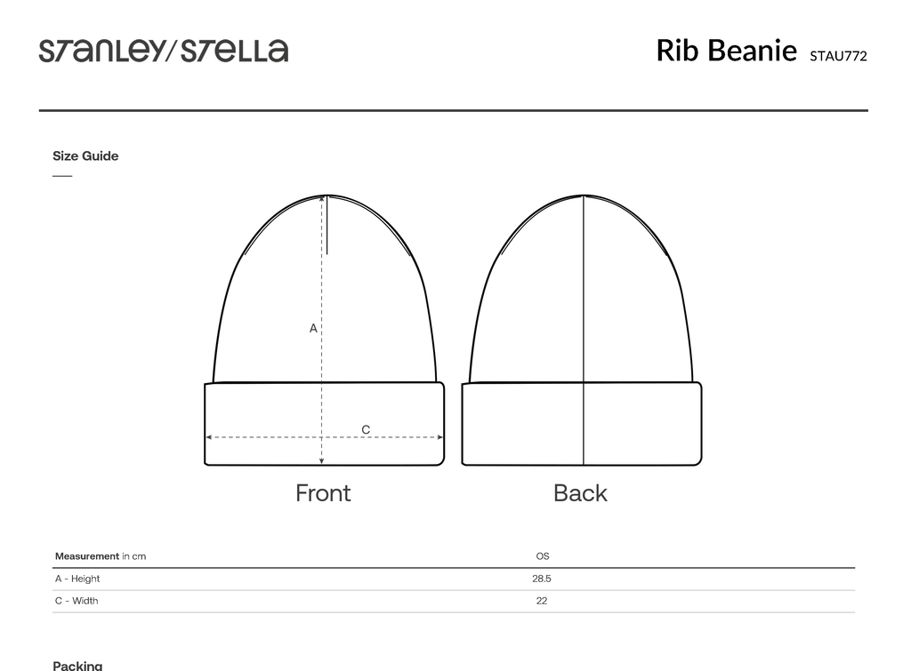 Miles // Rib Beanie