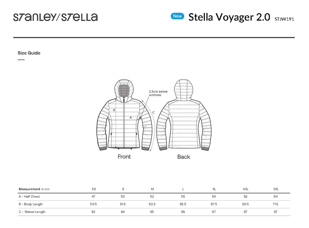 Stanley/Stella // Voyager 2.0 Padded Jacket // Women