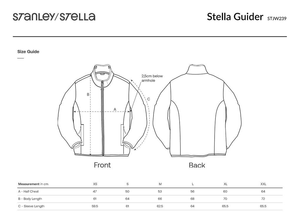Stanley/Stella // Guider Fleece Jacket // Woman