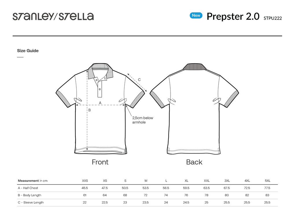Polo Shirt // Prepster 2.0 // Sort, Burgunder eller Beige