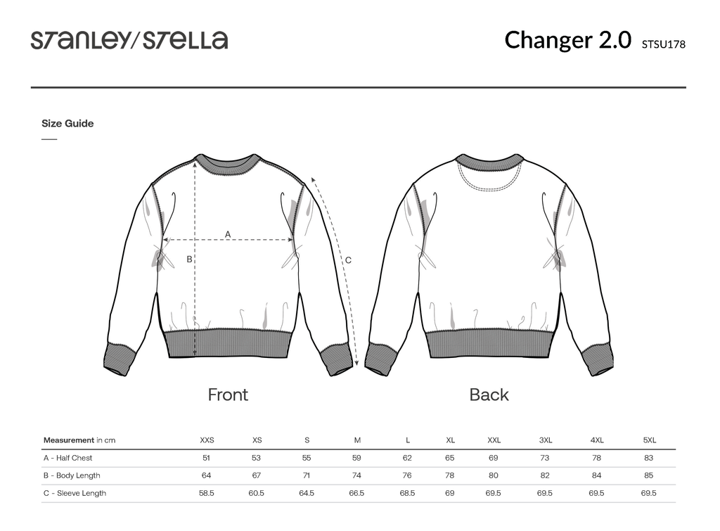 Premium Crewneck // Changer 2.0 // Hjerte