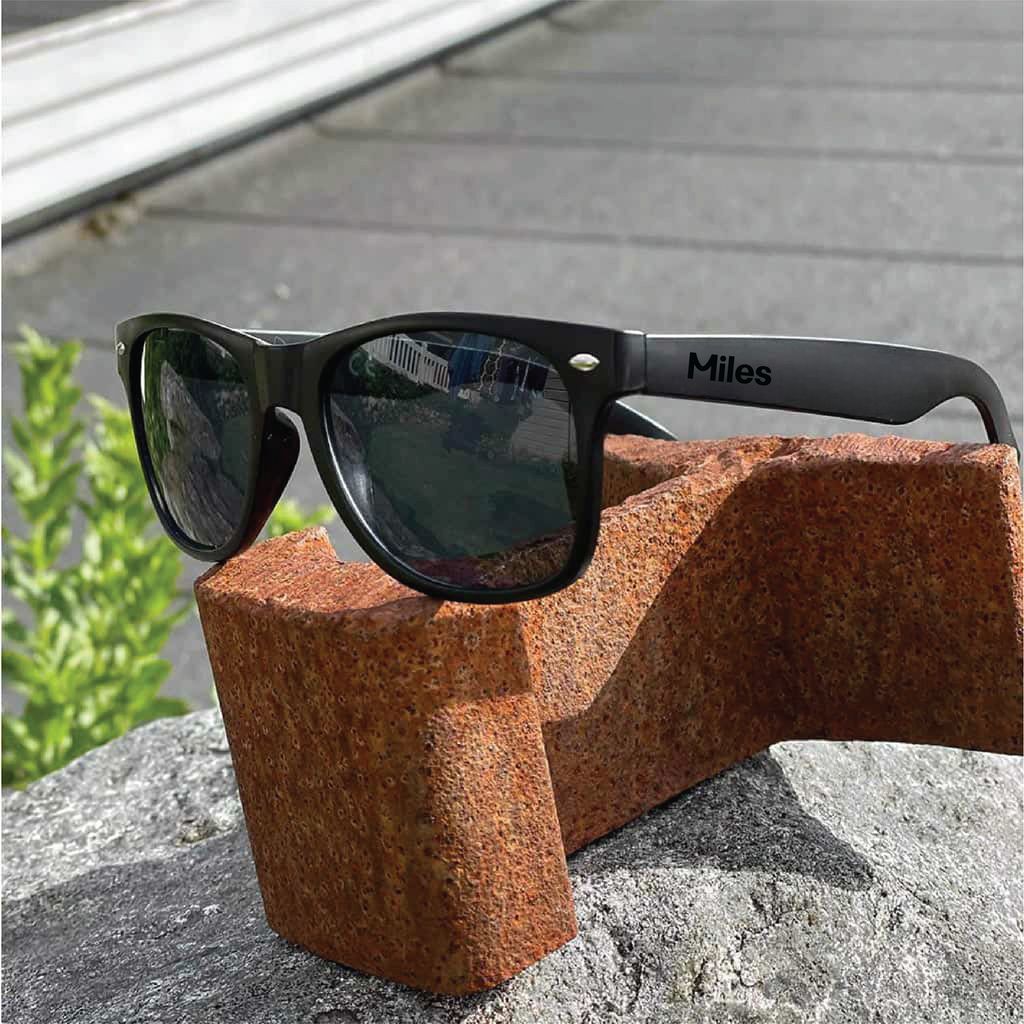 Miles // Solbriller // Matt svart